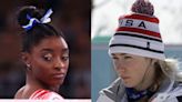Mikaela Shiffrin and Simone Biles exchanged tweets of support during each other's lowest moments of their esteemed Olympic careers
