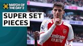 Match of the Day 2: Why Arsenal's 'clever' set pieces were key to win over Spurs