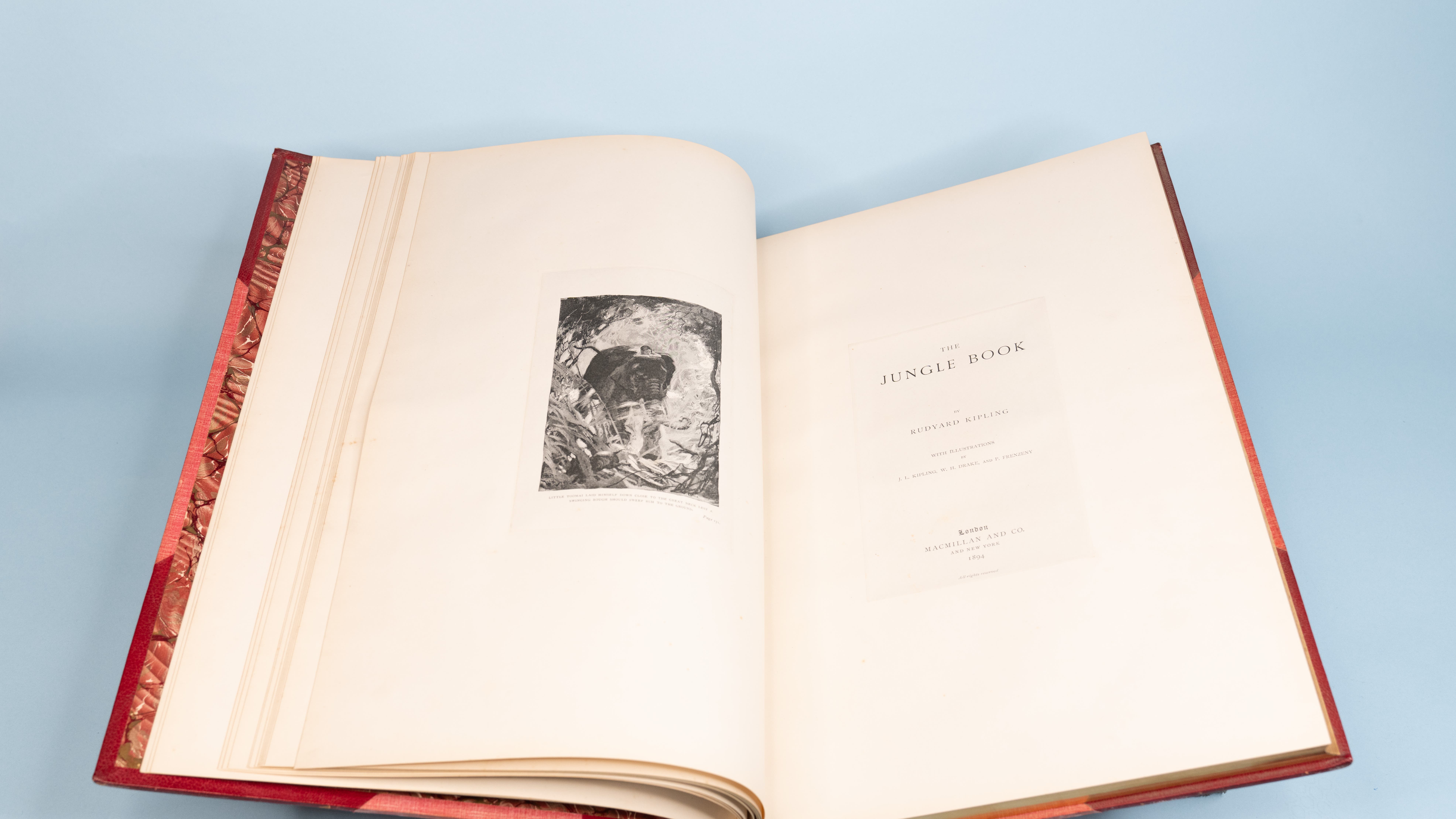 Cambridge University Library is allocated Kipling’s The Jungle Book page proofs