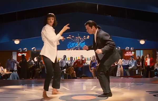 John Travolta, 70, and Uma Thurman, 53, reunite for Pulp Fiction’s 30th in LA