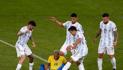 Neymar y su heroica final en la Copa América 2021 vs Argentina: sólo podían pararlo a patadas