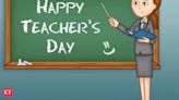 Happy Teachers Day 2024: 50+ quotes, wishes in english to wish your teachers - The Economic Times