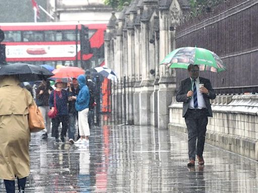 Met Office issues 'bad omen' UK weather warning for heavy rain and thunderstorms