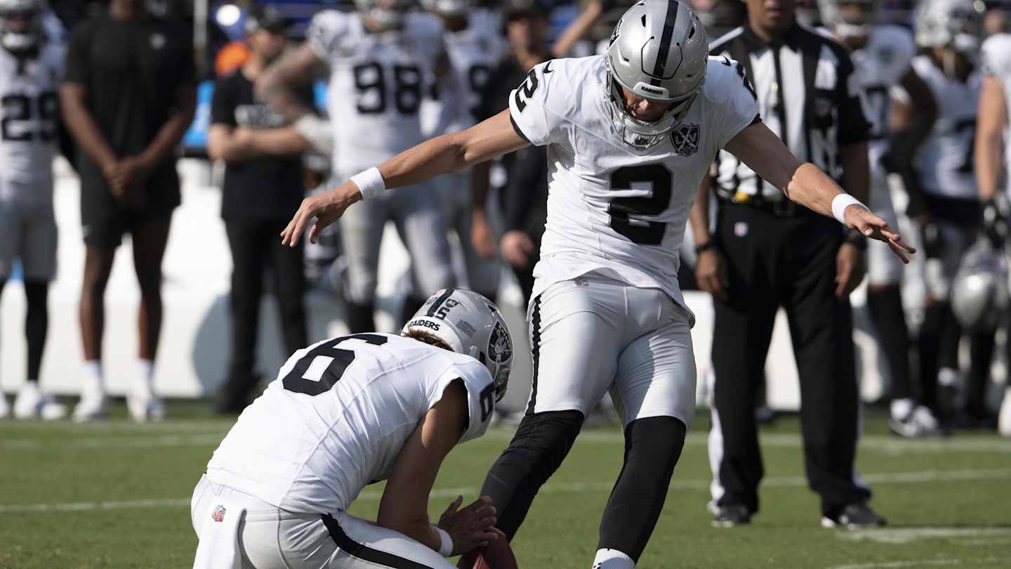 Raiders' Daniel Carlson Buried the Ravens in Baltimore