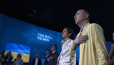 Ukraine shows off culture to Olympics fans and looks for wartime support with clubhouse