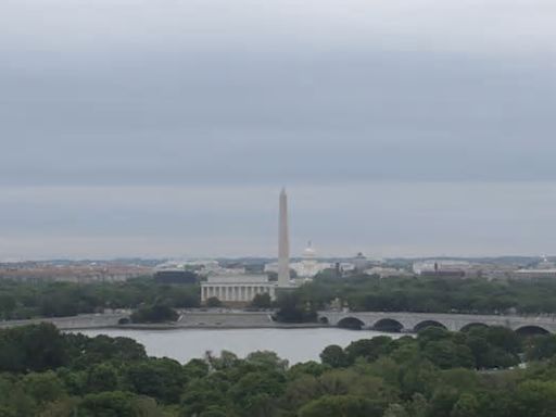 DC WEATHER: Scattered showers likely throughout cloudy Thursday with cooler temps