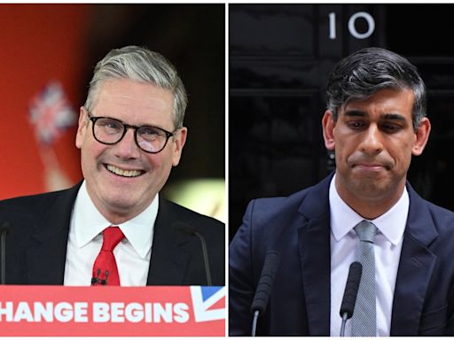 General Election results LIVE: Rishi Sunak quits as PM and says 'sorry' to nation as Labour storms to landslide win