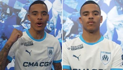 Greenwood breaks silence on fan fury over controversial Marseille transfer