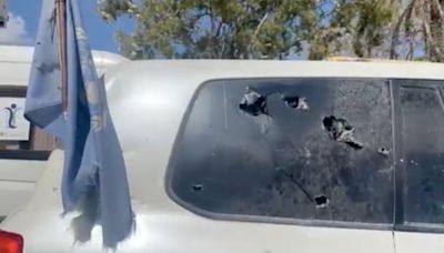 車窗多個彈孔！聯合國首例外籍員工在拉法遇襲身亡 以軍：不保證救援者安全