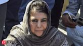 Kashmir 'Martyrs Day': Mehbooba, other politicians claim they are under 'house arrest' - The Economic Times