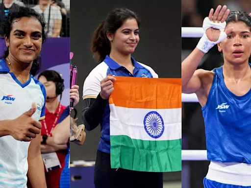 India at Olympics: Manu Bhaker claims historic shooting bronze; PV Sindhu, Nikhat Zareen, Manika Batra advance | Paris Olympics 2024 News - Times of India