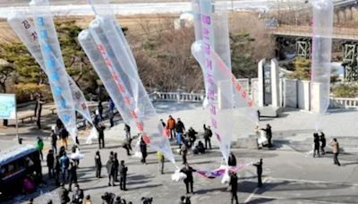 Coreia do Sul provoca o Norte e envia balões com dinheiro e k-pop