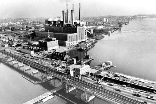 A huge, once-‘filthy’ power plant on the Mystic River in Everett shuts down for good - The Boston Globe