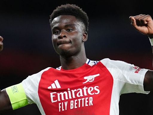 Arsenal 2-0 Paris Saint-Germain: Kai Havertz and Bukayo Saka score as Gunners claim Champions League win