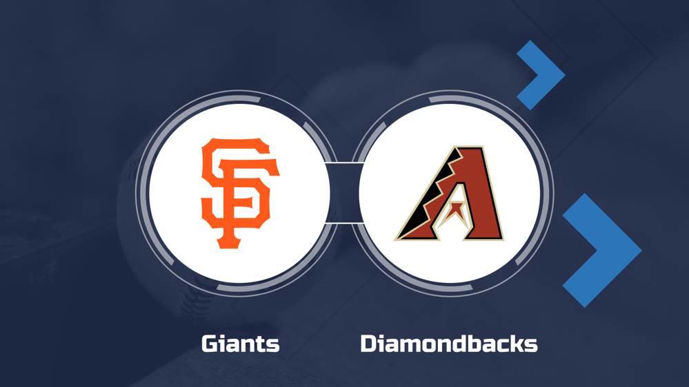 Giants vs. Diamondbacks Prediction & Game Info - June 4