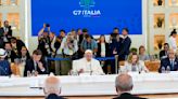 Pope Francis becomes first pontiff to address a G7 summit, raises alarm about AI