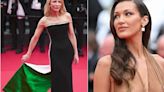 El topless de Bella Hadid y la bandera palestina de Cate Blanchett en Cannes