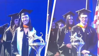 Graduation ceremony mishap leaves people stunned as announcer gets almost every name wrong