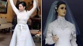 Comparan vestido de novia de Ángela Aguilar con el de "La Pascualita"