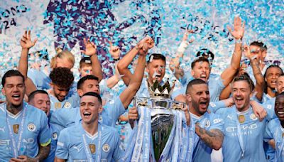 Soccer: Man City win fourth straight league title