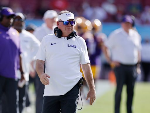 LSU coach Brian Kelly: 'We're not in the market of buying players'