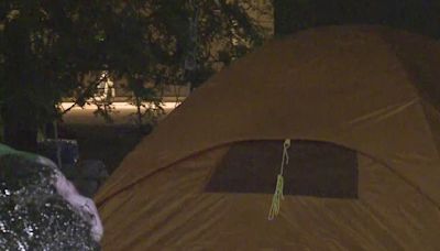 Pro-Palestinian protesters set up encampment at Wayne State University