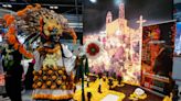 Una vistosa figura del Día de Muertos invita a visitar Michoacán (México)