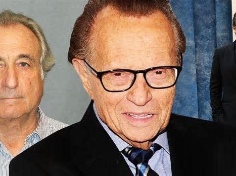 Larry King Had A Completely Different Experience Than Kevin Bacon To Bernie Madoff's Ponzi Scheme