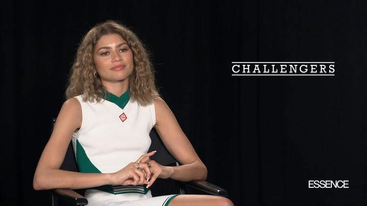 WATCH: Zendaya Discusses Her Approach When Learning How to Play Tennis for Her Role As Tashi Duncan | Essence