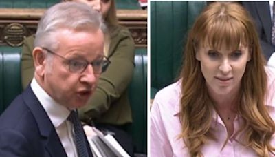 Michael Gove takes swipe at Angela Rayner over police probe in Commons