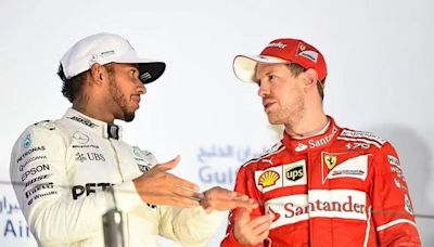 Sebastian Vettel Calls Lewis Hamilton 'GOAT' as the Briton Ends His Victory Drought in British GP