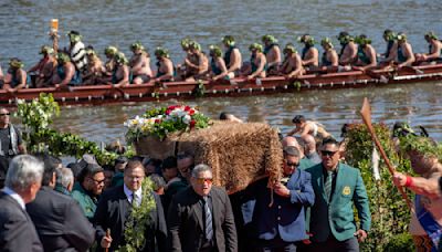 A Māori king who urged racial unity is laid to rest, a new queen rises