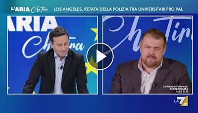 Luigi Crespi a David Parenzo: "Voglio esprimere solidarietà nei tuoi confronti, hai subito un'aggressione fascista"