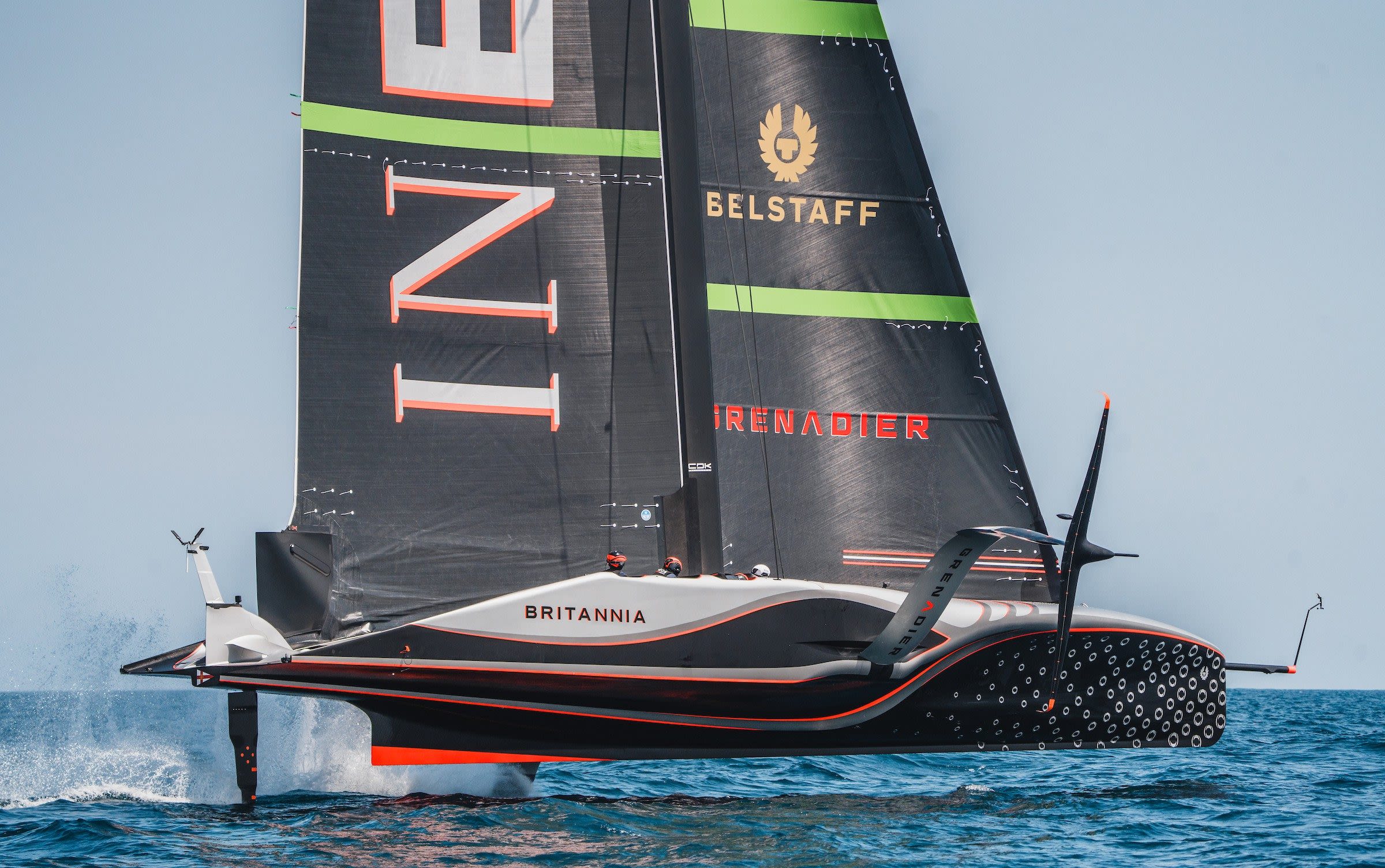 Britain’s America’s Cup boat is a six-tonne rocket ship – here is how our first test went