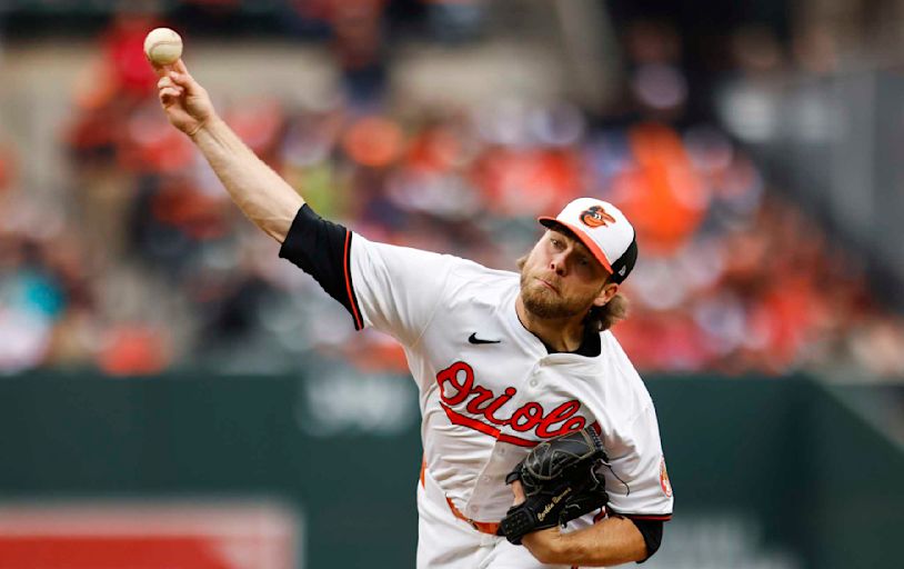 Burnes brilliant in Baltimore debut, allows 1 hit as the Orioles rout the Los Angeles Angels 11-3