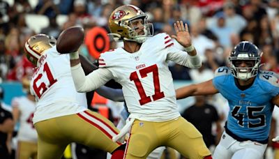 How comfortable are the 49ers at backup QB with Joshua Dobbs and Brandon Allen?