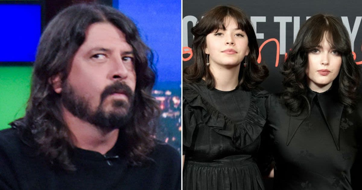 Dave Grohl's daughters react as Foo Fighters star admits cheating on wife