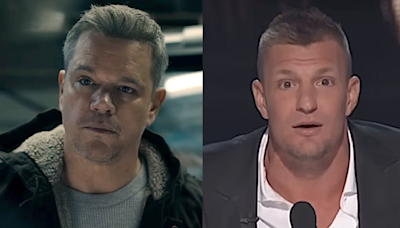 I Had No Idea Matt Damon And Rob Gronkowski Would Team Up For A New Movie, But The Cameo Makes Total Sense