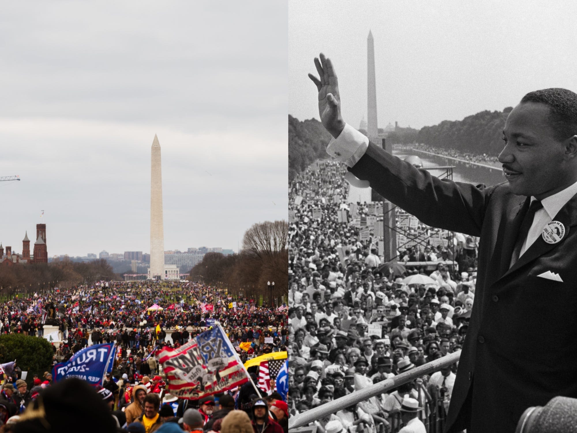 Trump compares January 6 crowd to MLK's 'I Have A Dream' audience: 'We had more people'