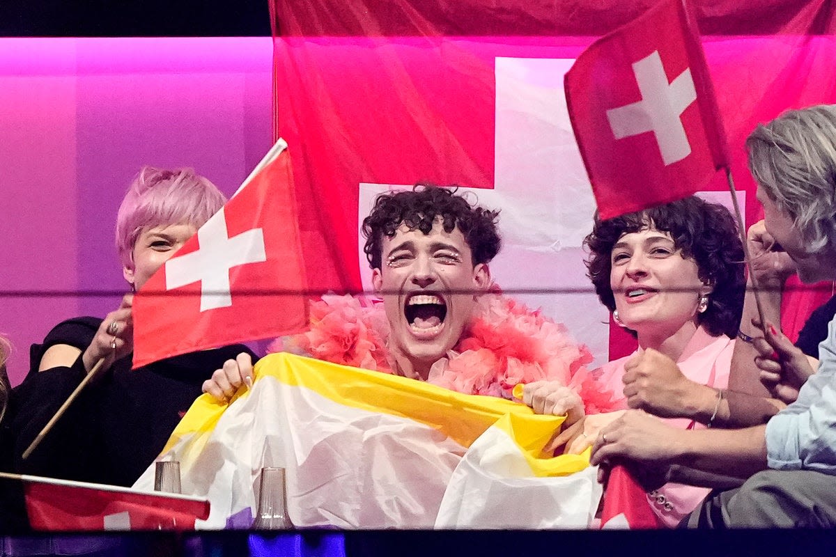 Switzerland’s Nemo crowned Eurovision Song Contest 2024 champion – but UK’s Olly Alexander flops