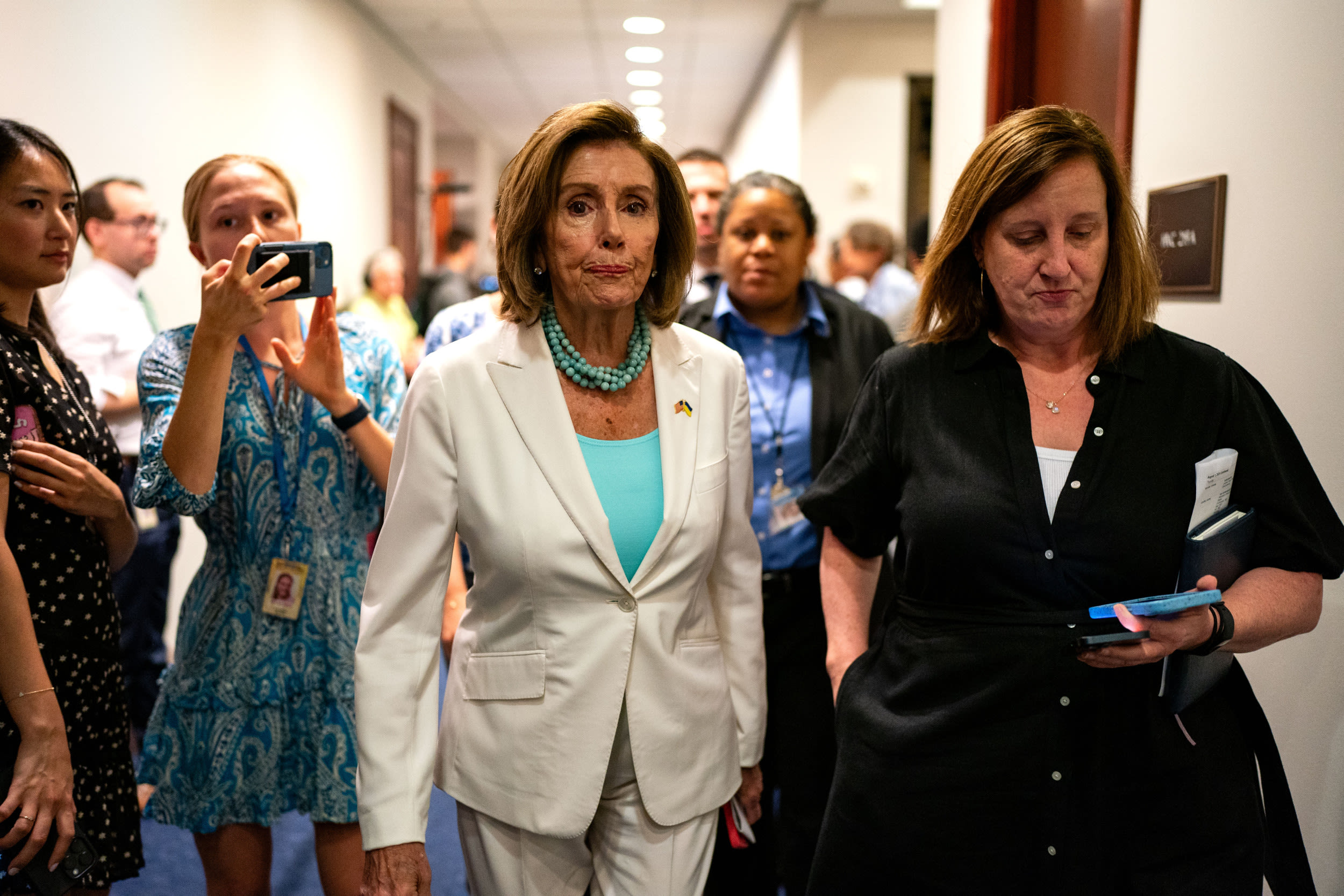 Nancy Pelosi delighted that Trump chose JD Vance as his running mate