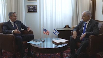 布林肯與內塔尼亞胡會談 以色列表明不會接受結束戰爭協議