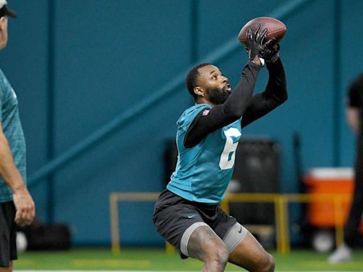 Jarvis Landry using tryout at Jaguars minicamp as final NFL shot; veteran's presence good for rookies, HC says