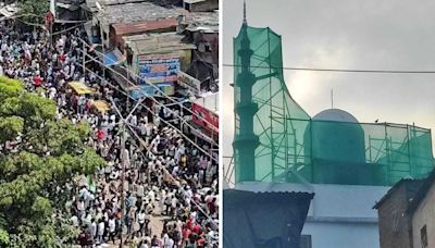 Mumbai: Demolition Of Illegal Portion Of Dharavi Mosque Underway After Massive Uproar; Visuals Surface