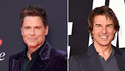 Rob Lowe Says Tom Cruise Knocked Him Out on 'The Outsiders' Set