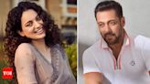 Kangana Ranaut on Salman Khan being the most misunderstood actor in Bollywood: ‘People are jealous of him’ | Hindi Movie News - Times of India