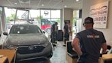 Vehicle crashes into north Alabama business at lunchtime