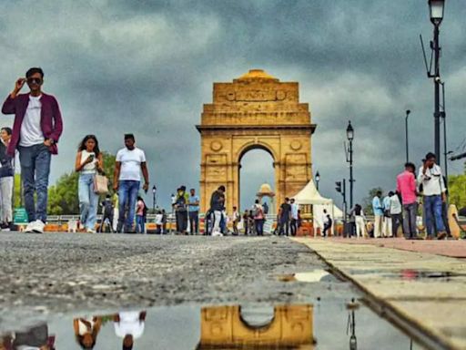 Rain relief finally for Delhi, forecast of strong winds today | Delhi News - Times of India