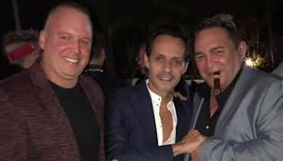 Antolín El Pichón comparte foto junto a Marc Anthony: "Con mi alumno más destacado"