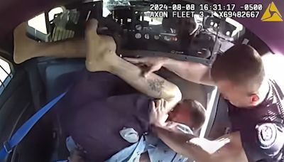 Arkansas officer fired after beating up detained passenger